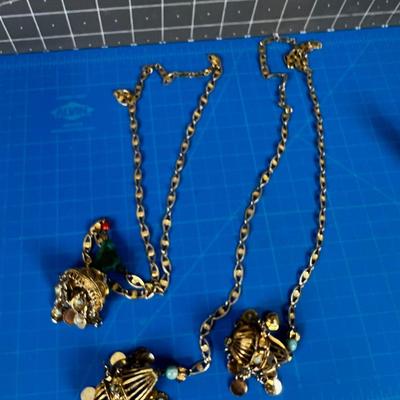 Belly Dancer Scenario Dangly Chain Costume Jewelry 