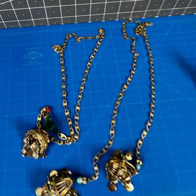 Belly Dancer Scenario Dangly Chain Costume Jewelry 