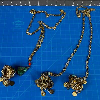 Belly Dancer Scenario Dangly Chain Costume Jewelry 