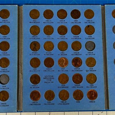 Lincoln Cent Collection 1941 to 1964 
