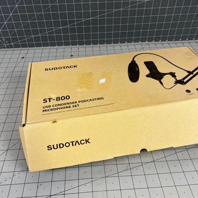 SUDOTAK - ST800 Pod Casting Microphone Set NEW 