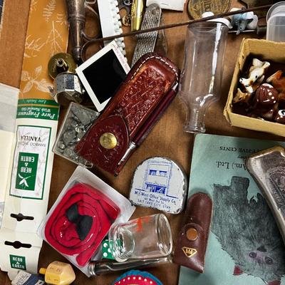 JUNK Drawer Clean OUT: Harmonica, Stamps 
