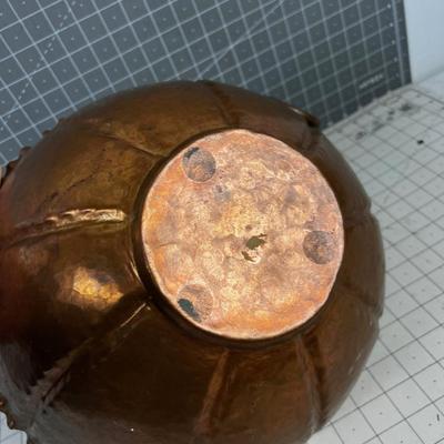 Hammered Copper Bowl 