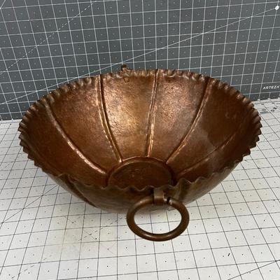 Hammered Copper Bowl 