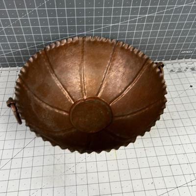 Hammered Copper Bowl 