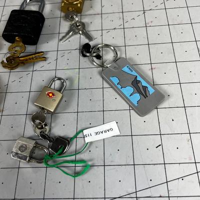 Collection of Little Pad Locks 