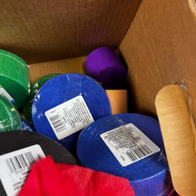Box full Of Crape Paper For Parties, PARTY ON GARTH! 
