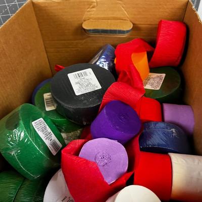 Box full Of Crape Paper For Parties, PARTY ON GARTH! 