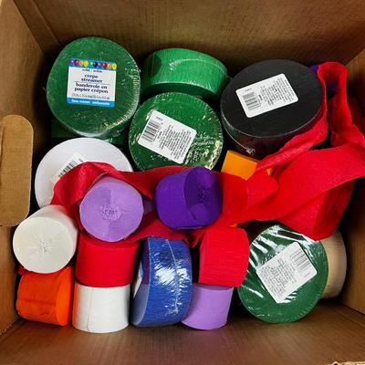 Box full Of Crape Paper For Parties, PARTY ON GARTH! 