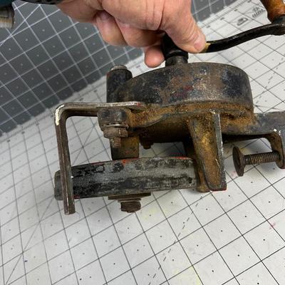  Antique Hand Crank Knife Sharpener