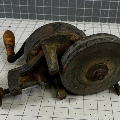  Antique Hand Crank Knife Sharpener