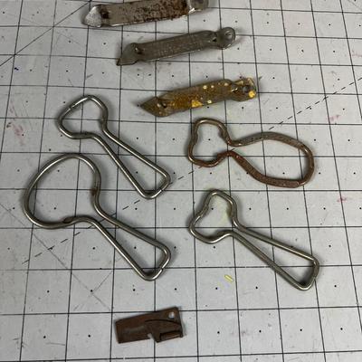 Lot Of Church Keys: Fisher, Lucky Logger