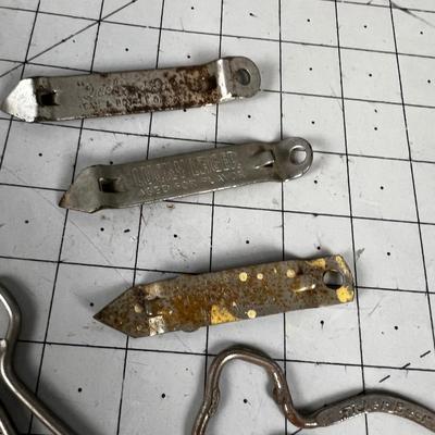 Lot Of Church Keys: Fisher, Lucky Logger