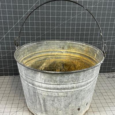 1 Galvanized Bucket