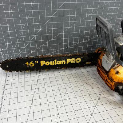 Poulan PRO 16" Bar 