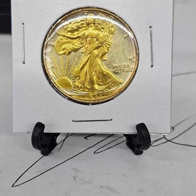 1943 Walking Liberty Silver Half Dollar