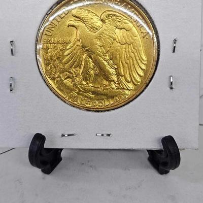 1943 Walking Liberty Silver Half Dollar