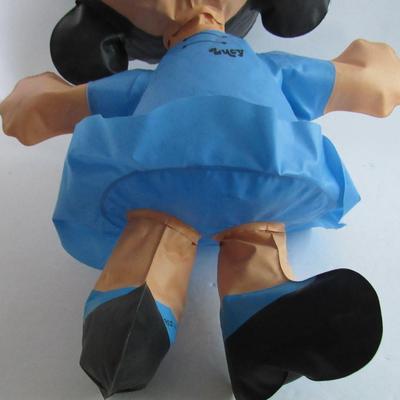 Lot 254: Very Hard to Find, Vintage 1970s Peanuts Lucy Blow Up Inflatable Doll