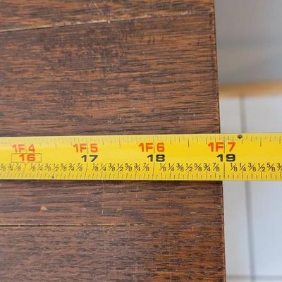 Antique Tiger Oak Sheet Music Cabinet