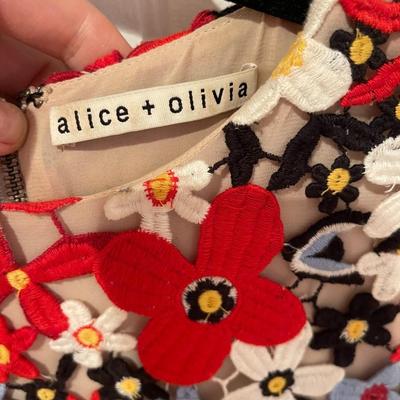 ALICE + OLIVIA: FLORAL DRESS (WOMEN'S) SIZE 0