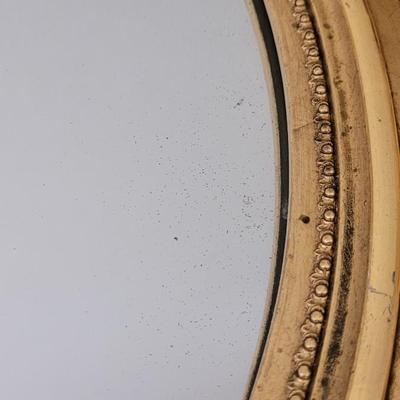 Antique 1700s Italian Gold Gilt Wood Mirror