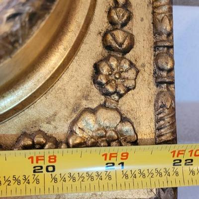 Antique 1700s Italian Gold Gilt Wood Mirror