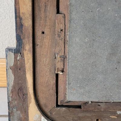 Antique 1700s Italian Gold Gilt Wood Mirror