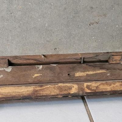 Antique 1700s Italian Gold Gilt Wood Mirror