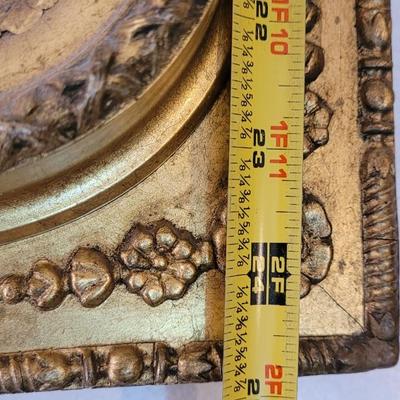 Antique 1700s Italian Gold Gilt Wood Mirror