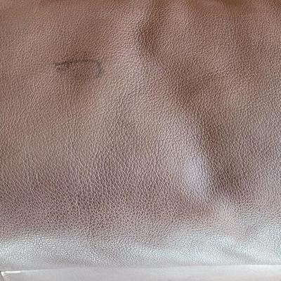 Leather Chair with Brass Tack Trim