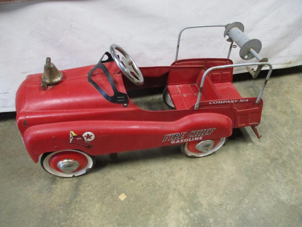 Fire Engine Pedal Car | EstateSales.org