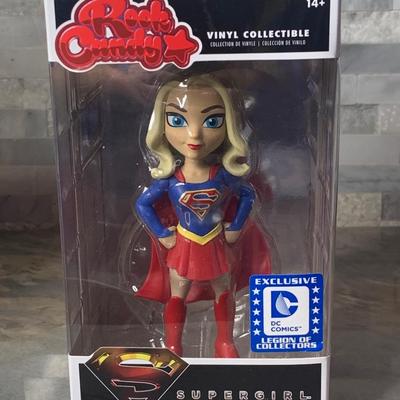 Funko Rock Candy DC Legion of Collectors Supergirl Vinyl Collectible