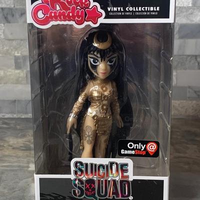 Rock Candy Vinyl Collectibles "Enchantress" from the Suicide Squad and DC Comics.