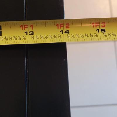 Black Lacquer Wood Cabinet