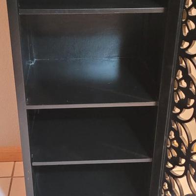 Black Lacquer Wood Cabinet