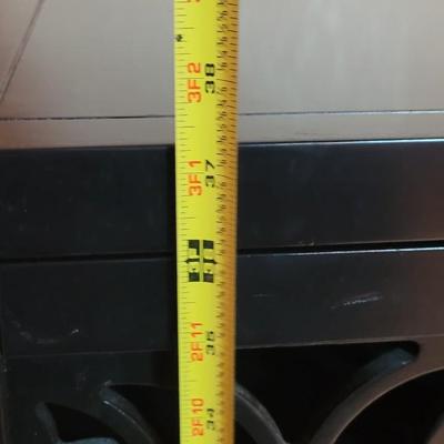 Black Lacquer Wood Cabinet