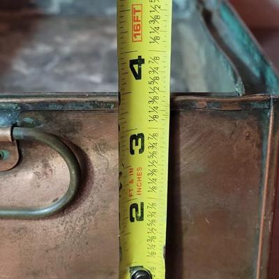 Vintage Double Handle Copper Large Tray