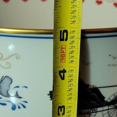 Vintage Charles Wysocki Americana Bowl