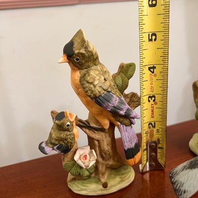 Vintage Lot Ceramic Birds - Lefton