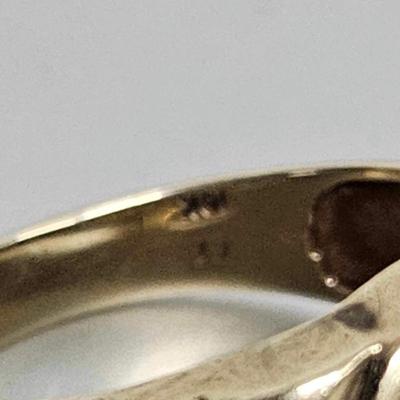 Vintage 10 karat gold menâ€™s ring size 10 1/2