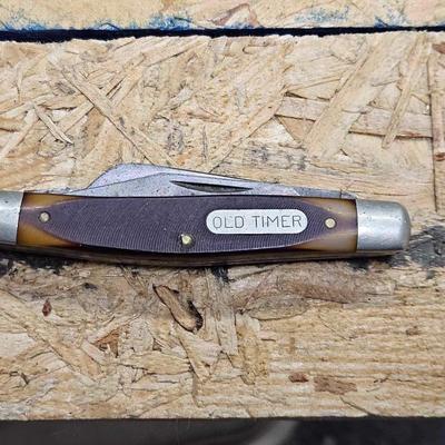 Old timer USA made 3 blade
