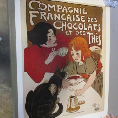 Compagnie Francaise Des Chocolats Poster