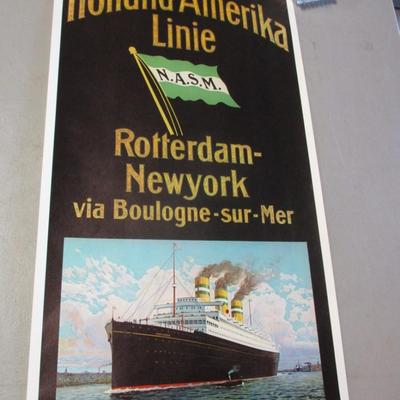 Holland Amerika Line Poster