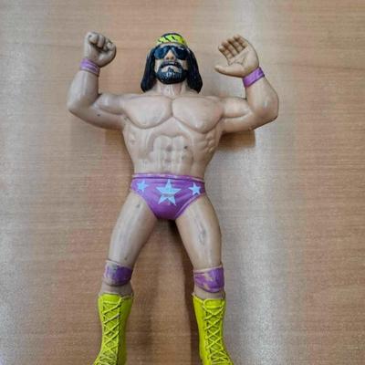 Vintage 1986 LJN Titan Sports 8â€ WWF Wresting Figure Macho Man Randy Savage