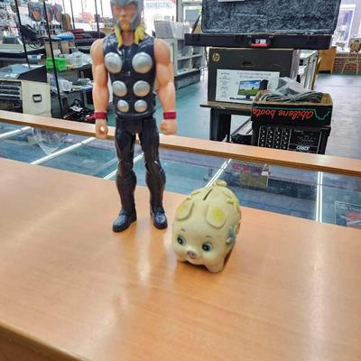 Thor/Vintage Piggy Bank Lot