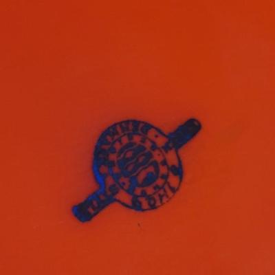 Vintage Mid Century Danish Enamel Paella Dish