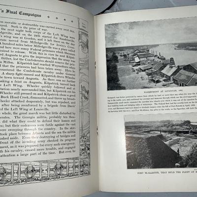 The Civil War Through The Camera: Elson's New History In Sixteen Parts w/photos Rare find!!