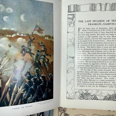The Civil War Through The Camera: Elson's New History In Sixteen Parts w/photos Rare find!!