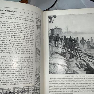 The Civil War Through The Camera: Elson's New History In Sixteen Parts w/photos Rare find!!