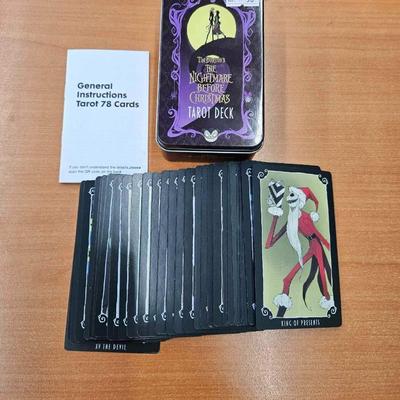 Nightmare Before Christmas Tarot Deck cards